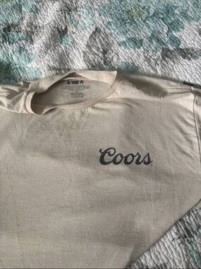 Coors Logo Tee in Cream